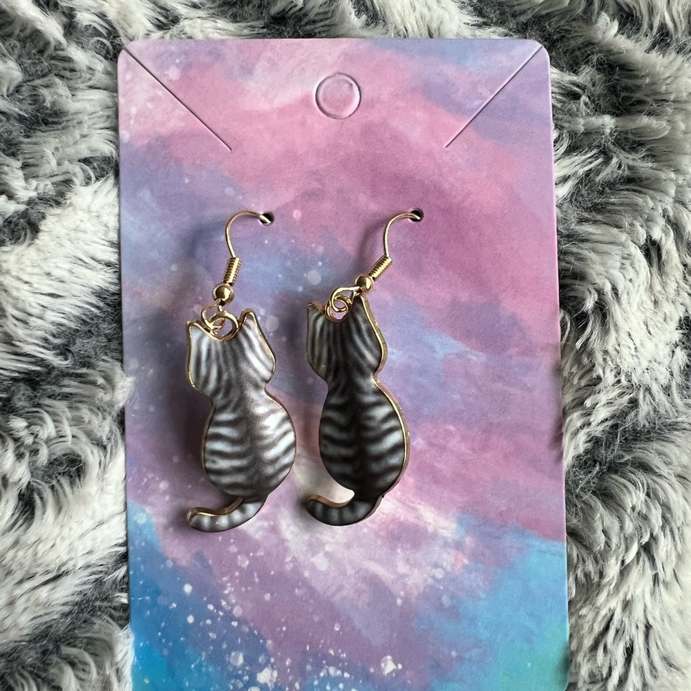 Cat Earrings